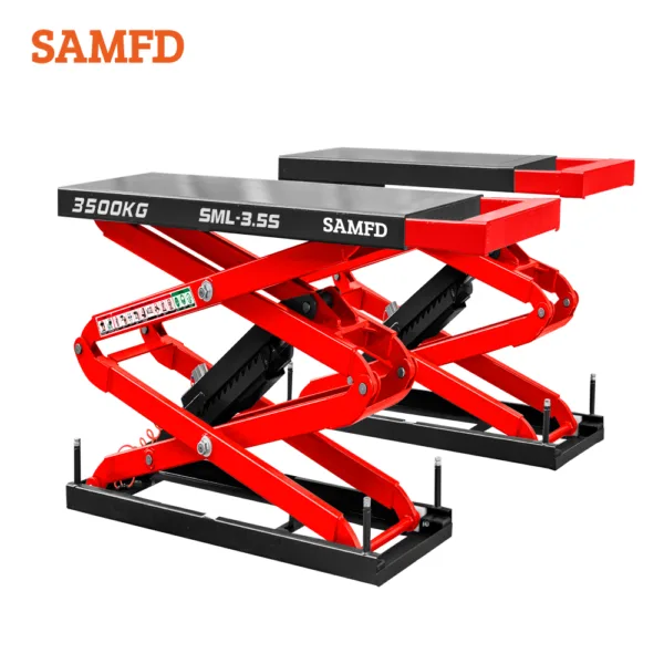 Underground Small Hydraulic Scissor Lift, Car Lift - Image 3