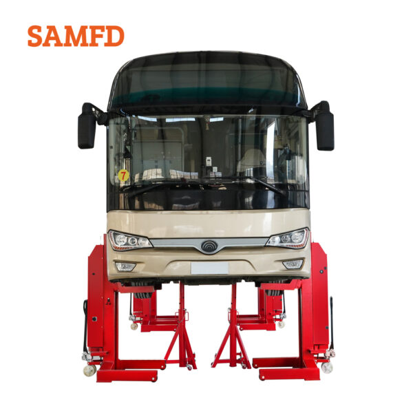 SAMFD Wireless Movable Truck Lift Hydraulic 6 Columns Bus Lift
