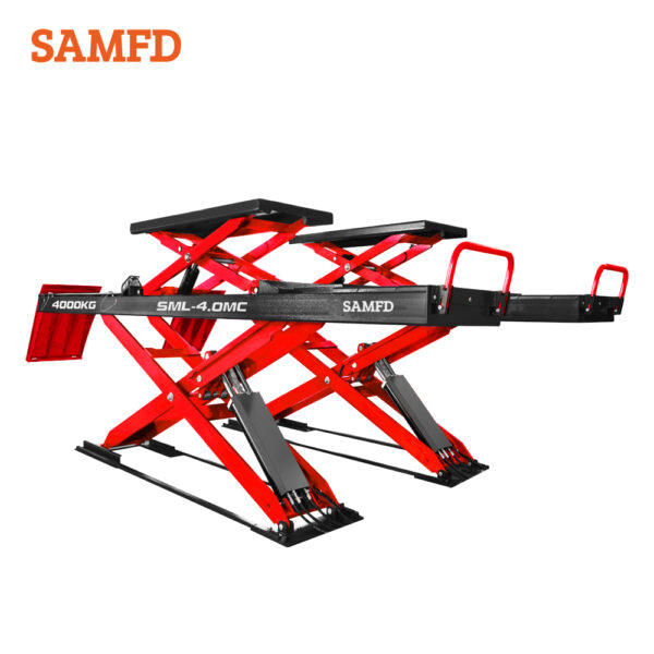 SAMFD Electric Hydraulic Super Thin Scissor Car Lift - Image 3