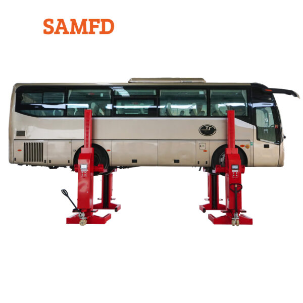 SAMFD 4 Columns Movable Truck Lift - Image 2