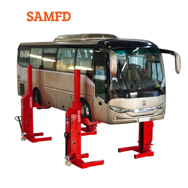 SAMFD 4 Columns Movable Truck Lift - Image 3