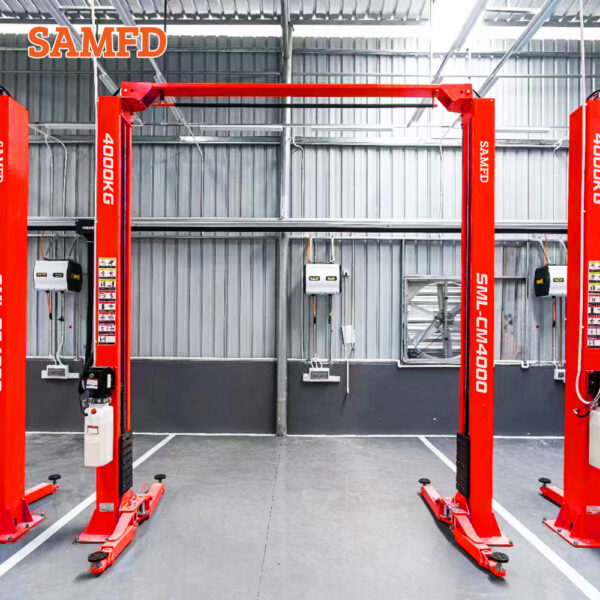 SAMFD 2 Post Car Lift Factory - Image 3